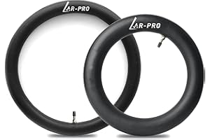 AR-PRO (2-Pack) 2.75-17 (70/100-17) Front and 3.00-14 (90/100-14) Rear Inner Tube for Dirt Bike Tires - Compatible with Honda Trail, Baja Motorsports, 110cc, 125cc, and 140cc Off-Road Bikes and More