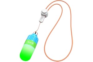WINDFIRE Scuba Dive Signal Light Night Diving Flashing Marker Light, High Visibility Diving Tank Light Mini Dive Beacon with Flashing and Constant Modes for Underwater Diving(Green)