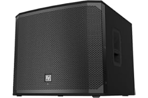 Electro-Voice EKX-18SP 18-Inch 1300W Class D Powered Subwoofer with Cardioid Control Technology and Two XLR Outputs (Black)