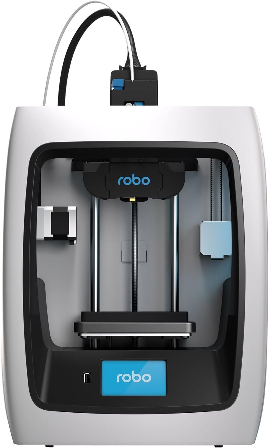 Robo 3D C2 Compact Smart 3D Printer with Wi-Fi, 5" x 5" x 6"