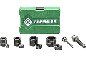 Tempo Greenlee 7235BB Slug-Buster Manual Knockout Kit for 1/2 to 1-1/4-Inch Conduit - 1/2" to 1-1/4"