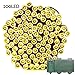 Lalapao Battery Operated 200 LED String Lights Fairy Christmas Outdoor Lighting Decor Lights with Automatic Timer for Outside Indoor Garden Patio Lawn Outside Home Xmas Tree Decorative (Warm White)