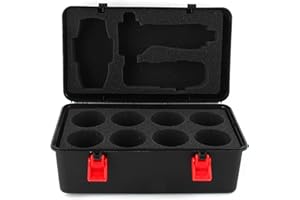 3T6B Bey Battling Top Storage Case, 12 pcs Burst Tops Storage Case Spinning Top and Launcher Set Storage Box for Children