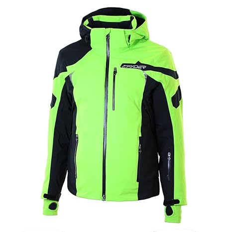 Spyder Herren Skijacke 143054-341 Quest Titan Jacket Mantis Green - S