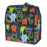 PackIt Freezable Lunch Bag with Zip Closure, Monsters 2.0