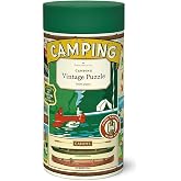Cavallini 1000 Piece Puzzle, Camping (PZL/Camp)
