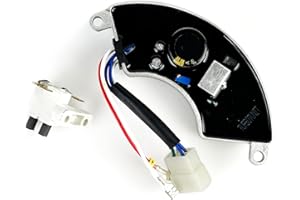 TURBOTUNITY AVR Regulator for 5-8KW Generac of Honda Clones Predator Champion Blackmax Generac Generators Powermate Duromax Firman Wen Etq 5000 5500 6500 7000 7500W 8000 8500 8750 9000 9500