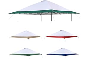 SCOMANAGE Replacement Cover Compatible with Coleman Oasis 13' x 13' Model:1606532, 2156426, 2156428 2157498, 2622040,Core Equipment #40155,#40363,#40325,Canopy Cover ONLY, (Forest Green)