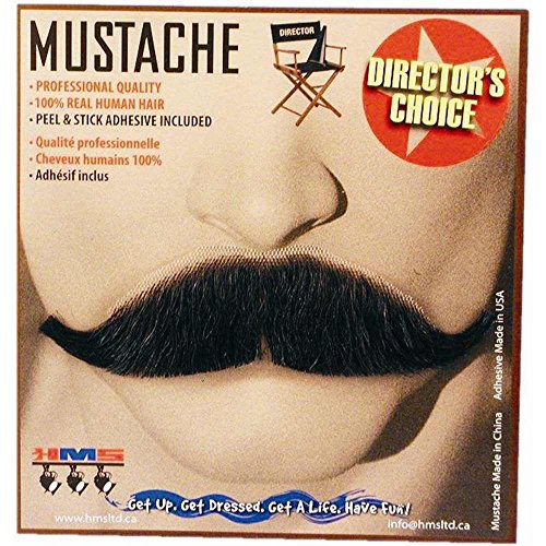 Sophisticated Human Hair Mustache