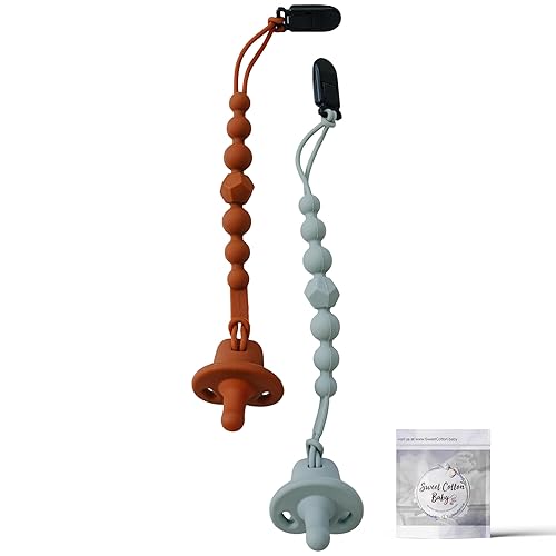 Sweet Cotton Baby Pacifier – Soft Silicone – 0-36 Months – BPA