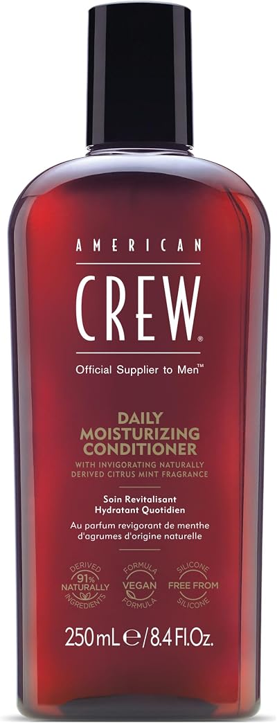 American Crew Daily Moisturising Conditioner Vegan Silicone Free 250ml Normal