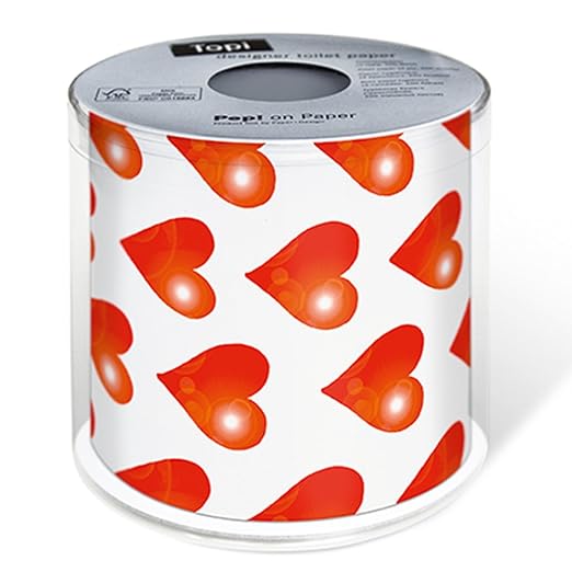 Toilet paper heart 200 loving leaves. Amazon.co.uk Health