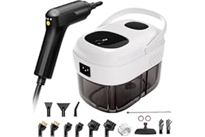 Steam Cleaner, High Pressure Handheld Steamer Cleaning, 3 Levels Adjustable Handle, Multipurpose Portable Steam Cleaner Machi