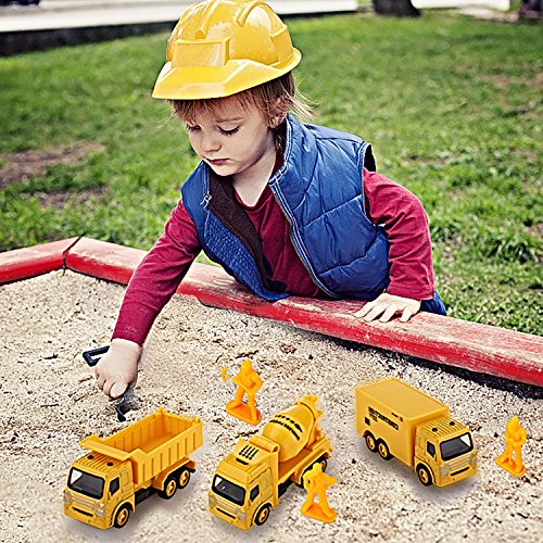 image for Pullback Construction Truck Toys Tuko Alloy Die-cast Construction Vehi