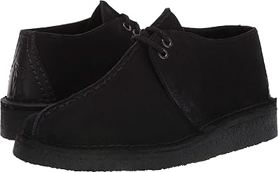 clarks desert trek black