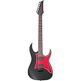 Ibanez GRG131DX - Black Flat | Infinity R humbuckers with 5-way selector and 24 jumbo frets for rock, metal and practice