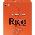 Rico Alto Sax Reeds, Strength 2.0, 10-pack