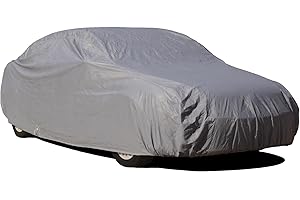 SEALSKIN Seal Skin Covers Heavy Duty Waterproof All-Weather Car Cover Protects Against Rain Snow Sun UV Hail for Automobiles, Full Exterior Cover for Indoor or Outdoor, Fits Sedans (170-189 inch)
