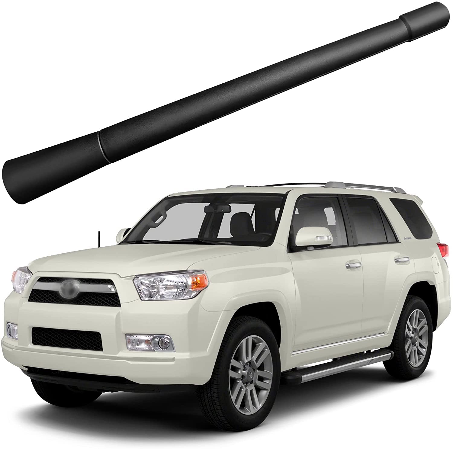 Photo 1 of 7 Inch Antenna Replacement for Toyota 4Runner (2002-2013), Toyota 4Runner Antenna, Flexible Rubber Antenna Mast