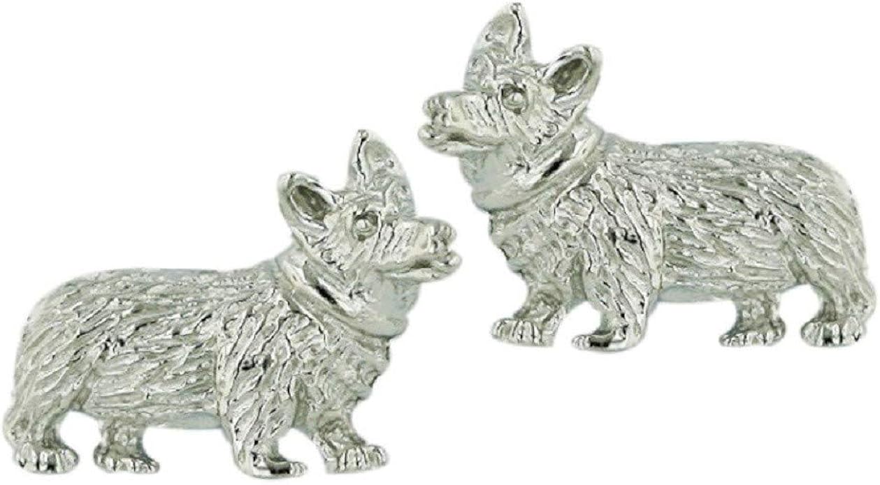 silver corgi