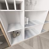 TOTIO 16x118 Inch Self-Adhesive Silver Wallpaper, Waterproof & Oil Proof view 9