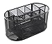 PAG Office Supplies Desktop Organizers and Accessories Storage Caddy with Drawer Mesh Pencil Holder Set for Women Girls, Black