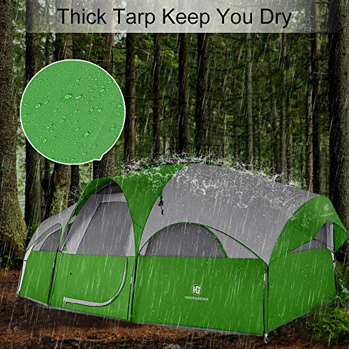 TOMOUNT 8Person Tent Easy & Quick Setup Camping Tent, Professional