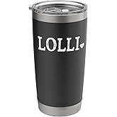 Lolli Gifts for Women Design with Heart Love Lolli Stainless Steel Insulated Tumbler