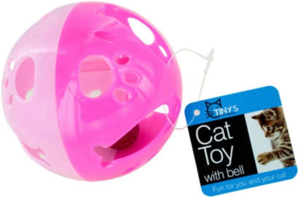 cat ball with bell