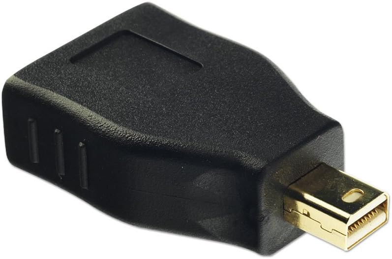 LINDY Mini DisplayPort to DisplayPort Adapter, Gold