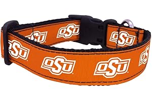 ALL STAR DOGS NCAA Oklahoma State Cowboys Collegiate Dog Collar, Medium