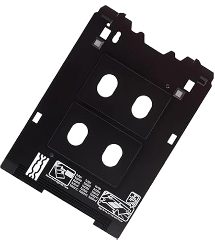Brainstorm IDインクジェットPVCカードトレイ Canon Amazon.com: Brainstorm ID Inkjet PVC Card Tray for Canon PIXMA