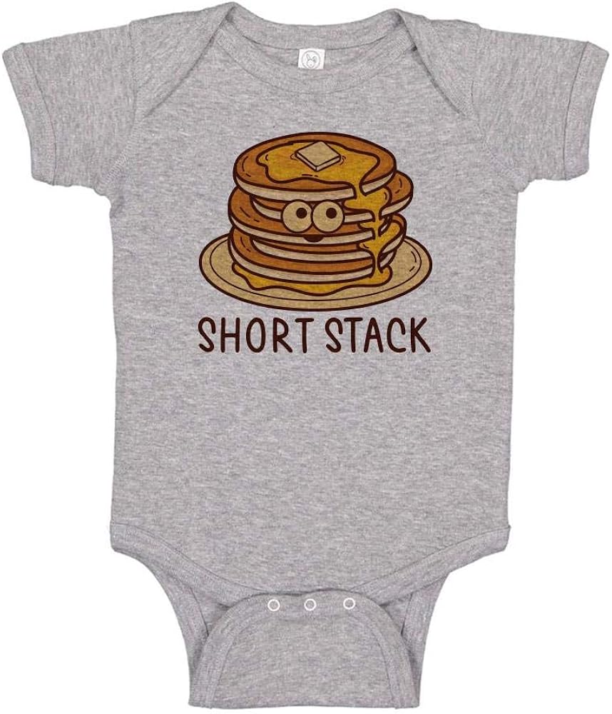 TATY Kids Short Stack Pancakes Baby Onesie Infant Bodysuit