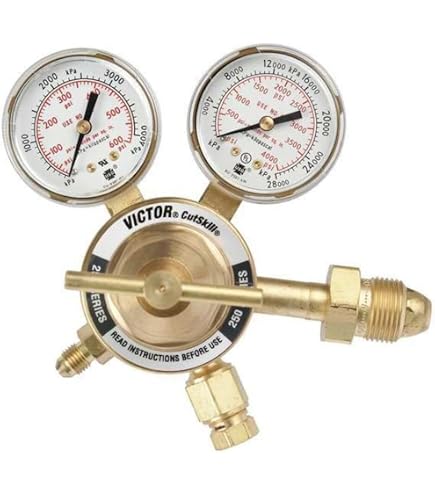 Victor 0781-9135 Model TPR 250-500-580 CS Purging Regulator, 10