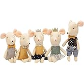 Legmic Mouse Dolls Stuffed Animal Plush Toy | handmade Role Swap Game