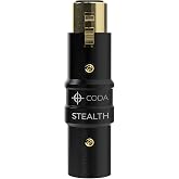 Coda MB-Stealth in-Line Microphone Preamp Mic Gain Booster 28 dB Clean Gain | For Dynamic and Ribbon Mics, 48V Phantom Power, Ultra Low Noise, Podcast or Livestream