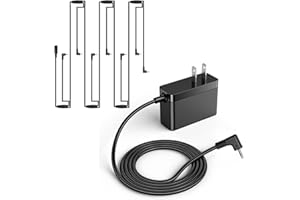 Mrgru 5 V Replacement Power Cord for Christmas Ornaments Compatible with Hallmark Keepsake Storytellers and Magic Keepsake Ornaments, 7 Plug Power Adapter