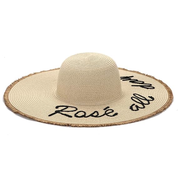 slogan beach hat