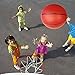 MICROFIRE Pool Basketball Replacement 8 inch Inflatable Ball Set Swimming Pool Water Kids Toy Indoor Outdoor Soft Durable with Pump for Toddler Adults (2 Balls and 1 Pump) (8