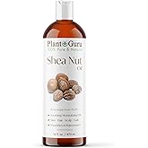 Plant Guru African Shea Nut Butter Oil 16 fl. oz. 100% Pure Natural Skin, Face, Hair Growth And Moisturizer. DIY Body Butters, Lotions, Creams, Lip Balm And Soap Making.