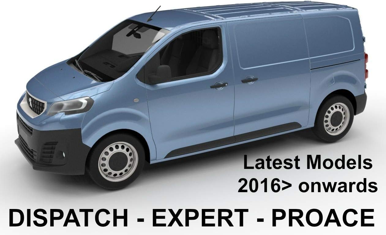 PEUGEOT EXPERT Van Roof Rack 3 Bars Mk3 AutoRack WorkReady 2016onward PEUGEOT EXPERT Van Roof Rack 3 Bars Mk3 AutoRack WorkReady 2016onward