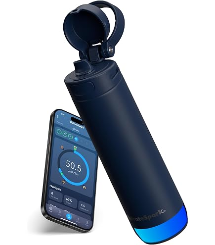 Amazon.com: HidrateSpark PRO 2 21 oz Chug – Smart Hydration Bottle