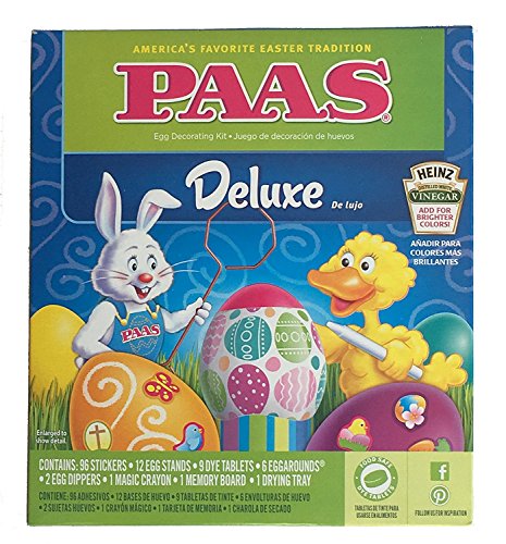 Paas Classic Egg Decorating Kit With 3 Bonus Neon Dye Colors