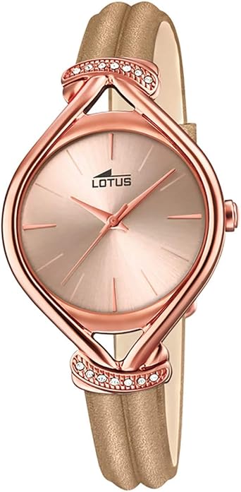 Lotus Reloj para de Cuarzo con Correa en Cuero 18400/2 ...