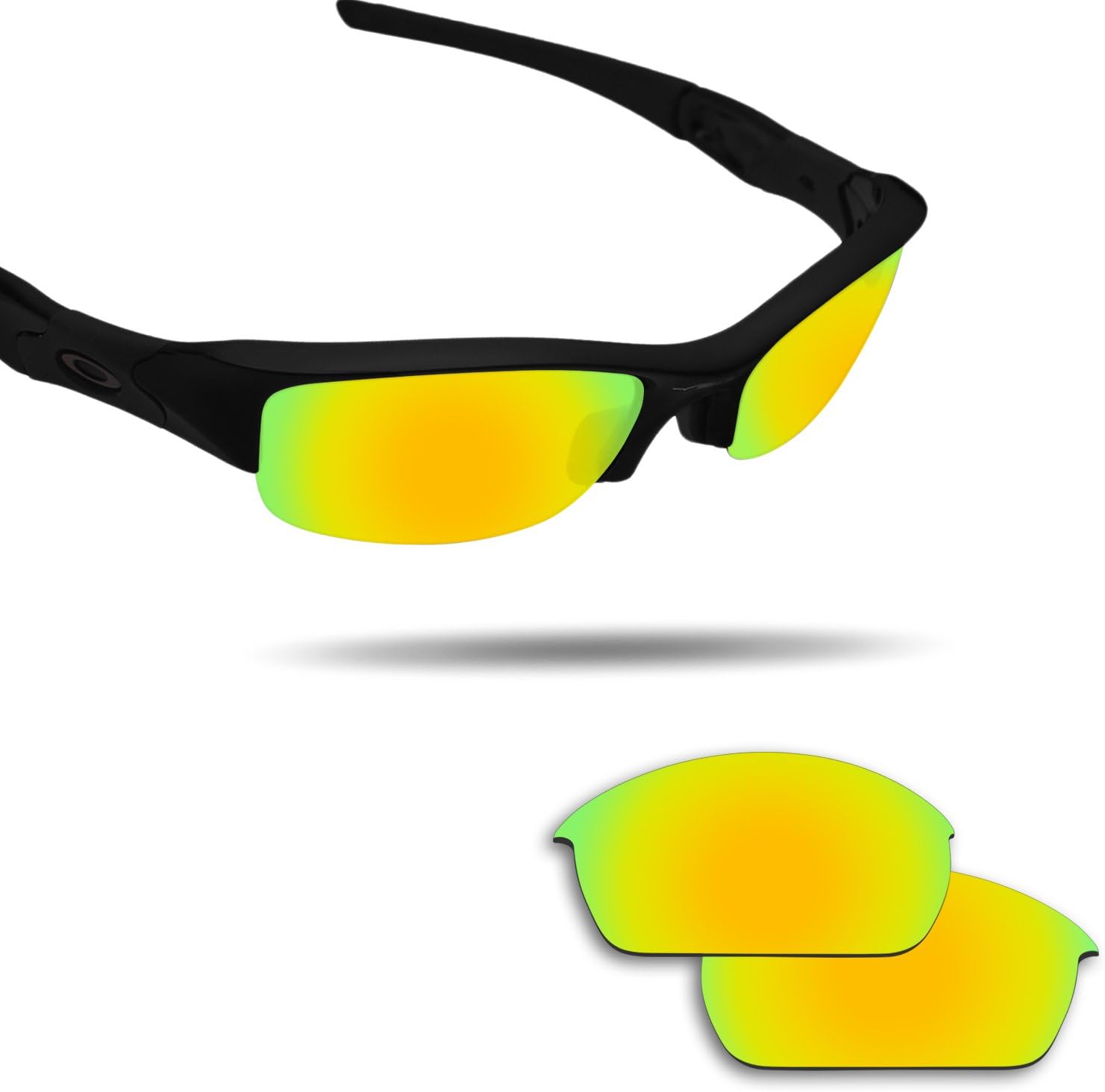Amazon Fiskr Oakley Flak Jacket用交換レンズ 偏光 フラックジャケット レンズ Fiskr スポーツサングラス Amazon Fiskr Oakley Flak Jacket用交換レンズ 偏光 フラックジャケット レンズ Fiskr スポーツサングラス