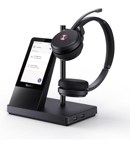 Amazon.com: Yealink WH66-DUAL-TEAMS Premier Dect 無線耳機: 電子