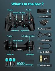 DOLSAO 2024 Newest 20000+ Games Retro Game Console