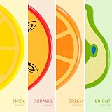 yoptote Wooden Play Food Set 10 Types Fruit Preschool Kitchen Toys Cutting Veg view 8