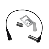 Senruijia R955335 Truck ABS Brake Sensor Kit 15.75''Length 90 Degree Sensors S4410328080 Compatible with Meritor WABCO Volvo Freighter DAF Great Dane Replaces 1315698 A0025423118