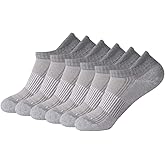 FOOTPLUS Unisex Copper Compression Socks Circulation Arch Support Plantar Fasciitis Ankle Golf/Running/Hiking Socks